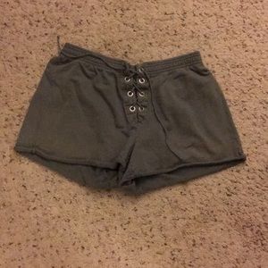 Comfy Hard Tail gray shorts